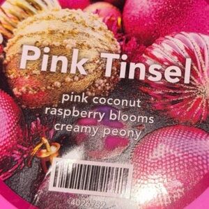 Pink Tinsel wax